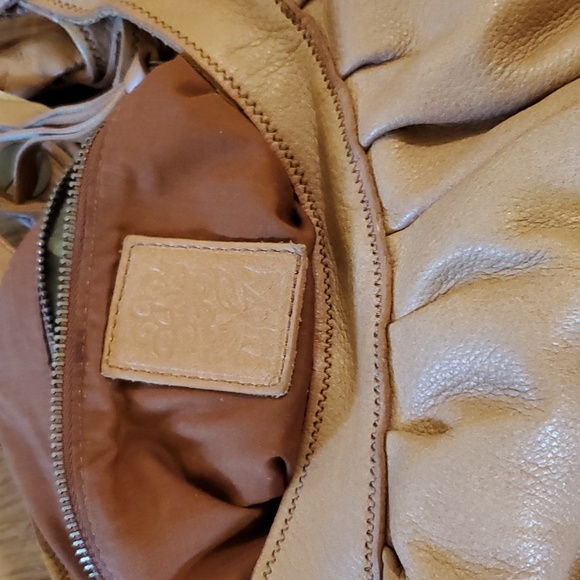 Lucky Brand large tan leather bag - Picture 3 of 12